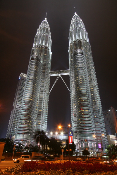 ツインタワー　クアラルンプール　マレーシア
