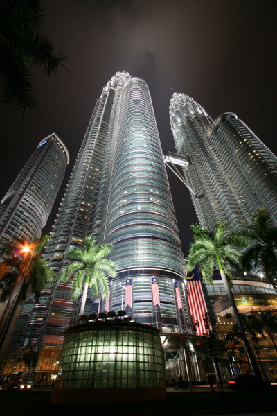ツインタワー　クアラルンプール　マレーシア