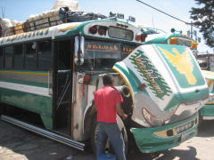 世界一周　移動情報　交通　中米　グアテマラ